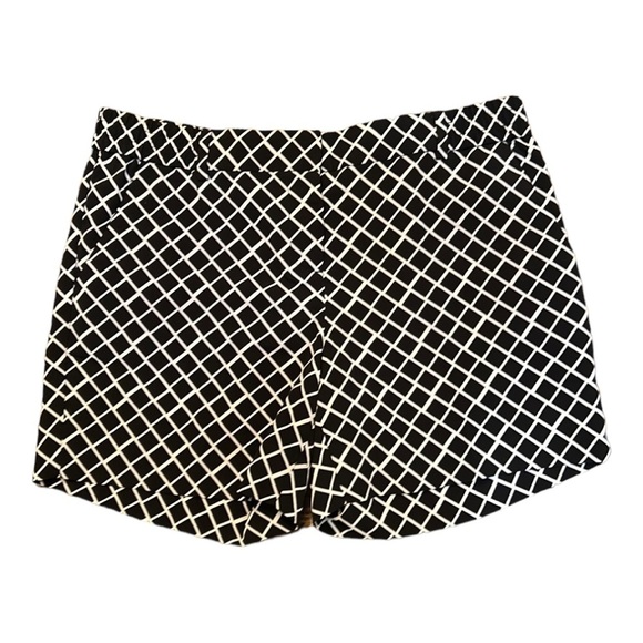 The Limited Pants - The Limited Easy Short Black White Size 2